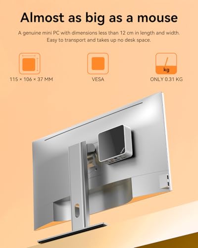 Image of MOREFINE M7 Mini PC, AMD Ryzen 4300U(Beats 3500U /N150 /N97,Up to 3.7 GHz) Mini Computers, 16GB DDR4 512GB SATA SSD Mini Desktop Computers, 4K Triple Display WiFi5 BT4.2 Micro Small Pc for Business