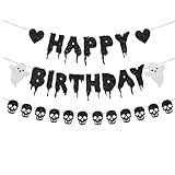 Photo Gallery halloween banner, festone scritta happy birthday, banner ghirlanda happy birthday, per decorazioni per feste di compleanno a tema halloween (a) Photo Gallery halloween banner, festone scritta happy birthday, banner ghirlanda happy birthday, per decorazioni per feste di compleanno a tema halloween (a)
