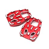 Motorrad Pedale Fußstütze Für Suzuki DL650 Vstrom GW250,Motorräder Schalthebel Pedal Spitze,Red