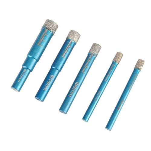Set 5 Brocas Abridor Diamantado para Mármol y Vidrio miniatura 1