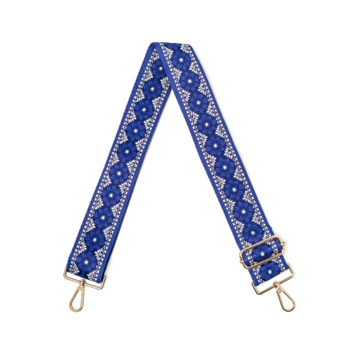 Image of KEDZIE Embroidered Interchangeable Bag Strap, Adjustable 55 inch