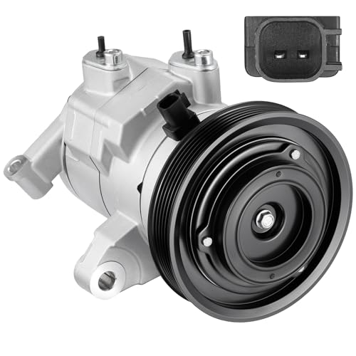 BDFHYK 98301 Air Conditioning A/C Compressor with Clutch Compatible with Jeep Liberty V6 3.7L 2009-2012, Compatible with Dodge Nitro V6 3.7L 2009-2011