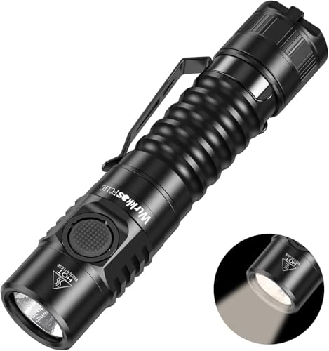 Image of Wurkkos FC11C Led Flashlight Rechargeable High Lumen 1200 | 90 High CRI Small Flashlight, Super Bright EDC Flashlight IP68 Waterproof, 155Meters, Magnetic Flash Light for Home (4000K)