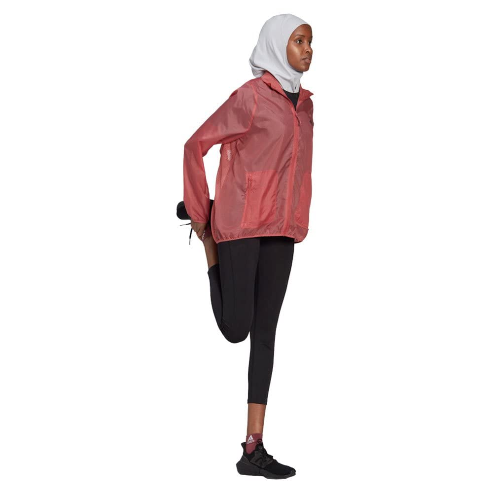 adidas Mujeres Ri 3 Bar Windbreak Jacket Laufbekleidung Chaqueta para Correr Black - Negro
