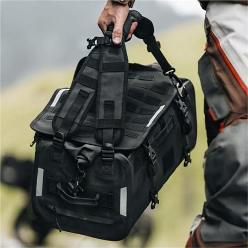 Bolsa trasera de moto impermeable 48L para Suzuki GSX S1000 5