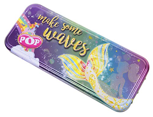 Preisvergleich Produktbild POP by Markwins - POP 3-stufige Beauty-Dose, enthält Herzchen-Haarclips, kindgerechte Schminke für Augen, Wangen und Lippen