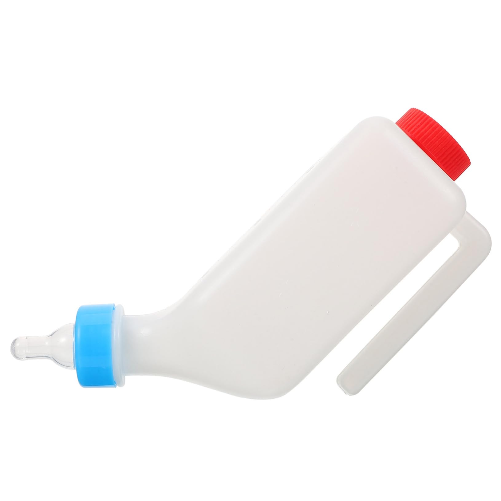 BESPORTBLE 5 Piezas Botella De Pet Cerdito Pequeña Botella De Leche De Ganado Biberón Para Terneros Biberón Para Ovejas Contenedor De Alimentación De Mascotas El Plastico