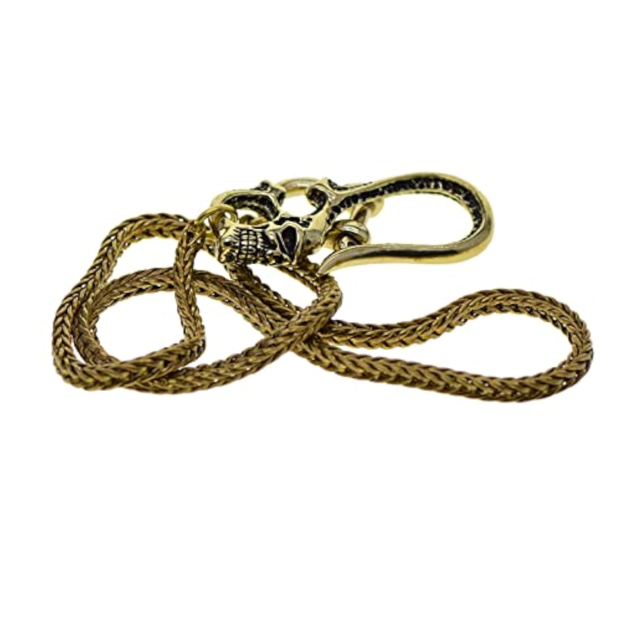 Men's Biker Snake Chain Necklace, Durable Style
