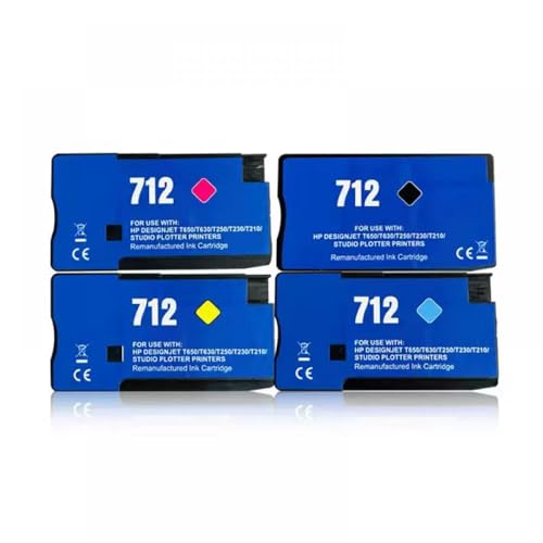 Cartouche 712XL pour éviter les pannes d'encre sur DesignJet T650 T630 T250 T210