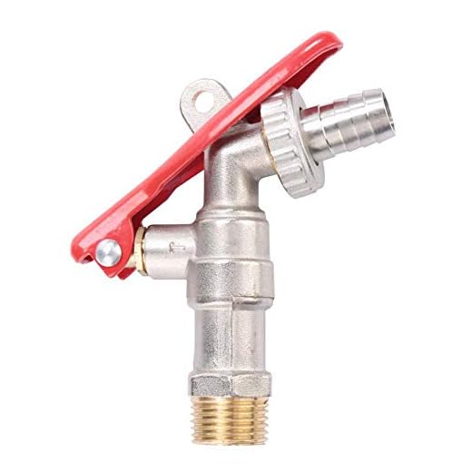 Abschließbarer Wasserhahn, 1/2 inch Abschließbarer Wasserhahn Gewinde Wasserhahn DN15 Abschließbarer Wasserhahn für Haus, Outdoor Gartenwerkzeug