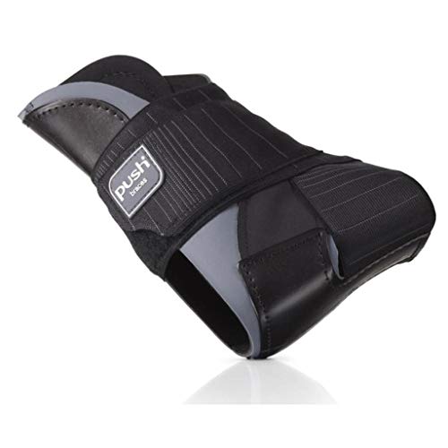 PUSH Ortho Ankle Brace Aequi - Stabilizer for Sprain, Injury, Instability, Fracture, Arthritis - Compression Support, Comfortable Fit, Moisture-Wicking (Right-Size 1)