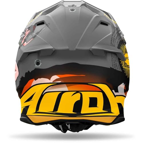Casco AIROH Twist 3 Adventure Mat L para evitar calor y fatiga en moto 2