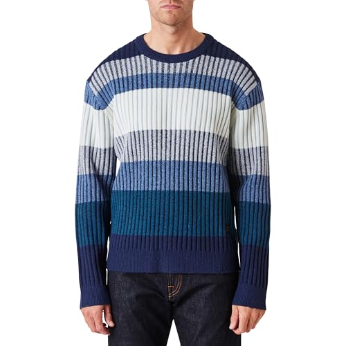 Paul Smith Ps Men's Striped Ribbed Knit Sweater