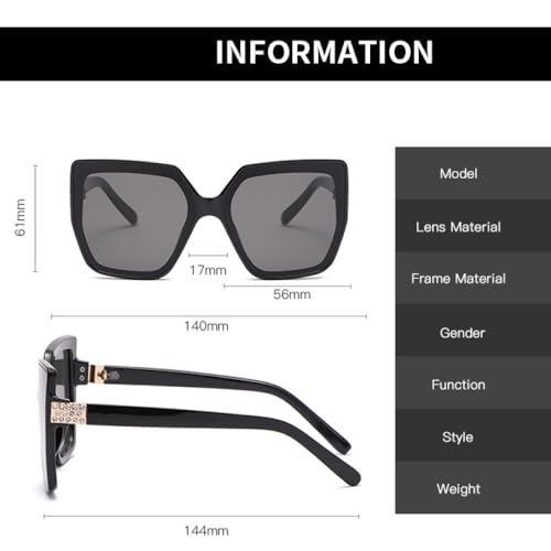 Nuevas Gafas de Sol cuadradas con gradiente de Moda 2025, Gafas de Sol de Lujo a la Moda con decoración de Diamantes, Gafas de Sol con protección UV400