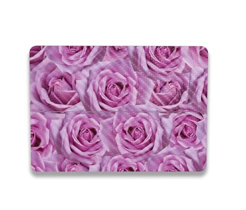 Image of MightySkins Carbon Fiber Skin Compatible With Microsoft Surface Laptop Studio 2 (2023) Full Wrap Kit - Box Of Roses | Protective, Durable Textured Carbon Fiber Finish | Easy To Apply | Made in the USA