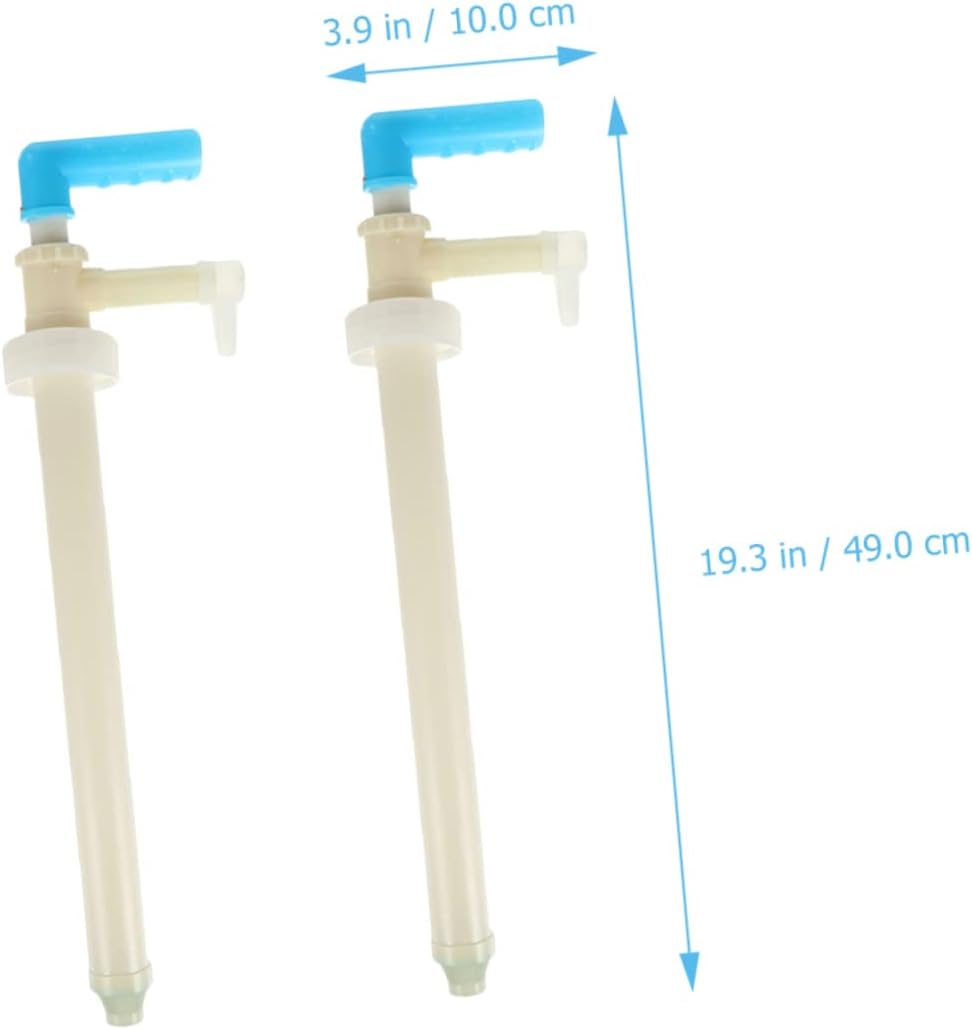 2pcs Manual Hand Oil Pump for Fuel Transfer Portable Liquid Sucker Pump for Automotive and Boat Use Efficient Suction Tool for Oil and Diesel