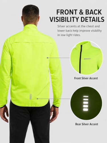 Men's Windproof Packable Windbreaker