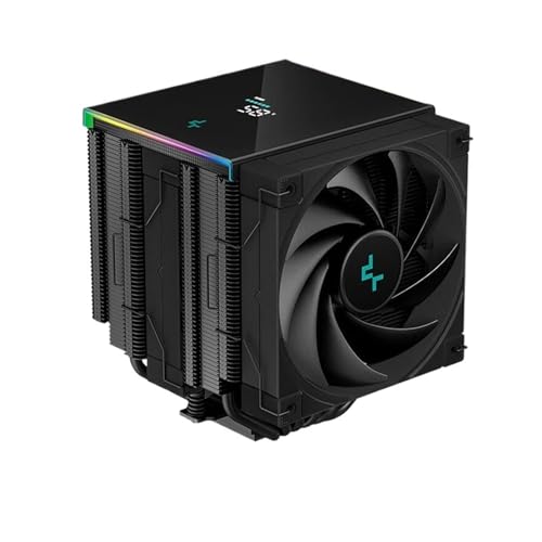 AK620 CPU Cooler with Digital Display 6 Heat Pipes Twin Towers Radiator for LGA 2066 2011 1700 1200 115X AM5 AM4