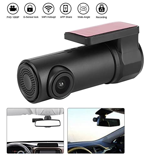 Cámara de salpicadero FHD 1080P con WiFi y gran angular de 170 grados para coche 7