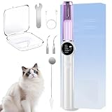 BYZESTY Kit de Nettoyage Tartre Dentaire pour Chien et Chat, Dentaire Ultrason pour Chien ...
