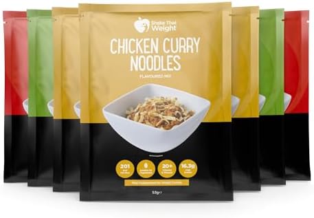 Shake That Weight - Variety Noodles x7 - Healthy Meal Replacement Diet Plan for Weight Loss - Very Low Calorie Diet - VLCD - High Protein, Low Carbs