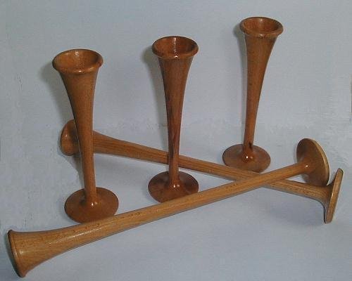 Stéthoscope de Pinard Kirchner & Wilhelm en bois pour l'écoute fœtale