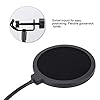 Aumotop Pop Filter Shield Microphone Recording Studio Pop Shield for Professional Vocal Recording Environments Metal 15.5 Cm Diameter #1
