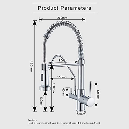 Robinet de cuisine avec purificateur pour éliminer le calcaire et les impuretés - 2