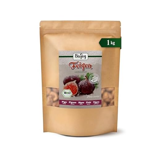 Biojoy BIO-Feigen getrocknet, ungezucker und ungeschwefelt (1 kg)