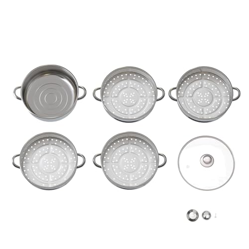 Casserole de cuisson de 30 cm pour repas de famille à la vapeur