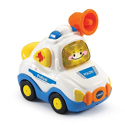 Vtech 80-242104 TUT TUT Baby Flitzer - 3er Set Einsatzfahrzeuge (Feuerwehrauto, Rettungswagen, Polizei), Babyautos, Mehrfarbig