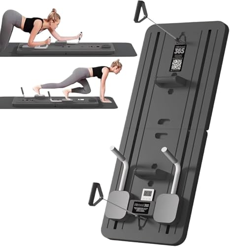 Image of 2026 Advanced Pilates Reformer - Foldable Home Gym Board | Portable Multifunctional Pilates Equipment for Home & Studio Workouts | Upgraded Sliding Pilates Reformer Machine