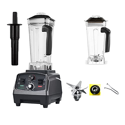 Biolomix Professional Countertop Blender, Blender For Kitchen Max 2200W High Power Home And Commercial Blender With Timer, Smoothie Blender For Crushing Ice, Frozen Fruit, Soup, Optional With Extra Parts (With Extra 2L Jar And Parts) #TOP3
