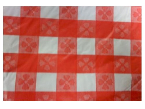 Review Product Kwik-Cover 3072PK-RW 30'' X 72'' Kwik-Cover - Red Gingham Fitted Table Cover (1 full case of 50)