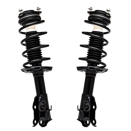 Image of Detroit Axle - Front Steering Knuckles Hubs Struts Rear Sway Bars Shocks Replacement for 2006-2011 Honda Civic 1.8L