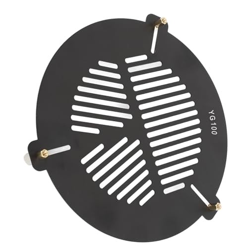 Image of Telescope Focusing Mask, Aluminum Alloy Focusing Fishbone Plate for 104 to 146mm Telescopes, 3 Metal Posts, Precise Focus Tool for Astrophotography and Stargazers