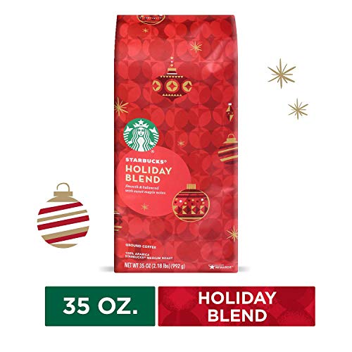 Starbucks Holiday Ground Coffee, Herbal & Sweet, 35 Ounce