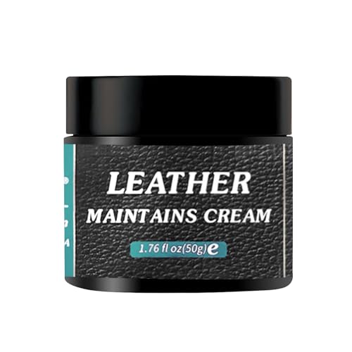 TBTFW Restaurador de color de cuero, bálsamo para recolorear cuero negro, tinte de cuero, utilizado para reparar sofás desgastados y envejecidos, zapatos, asientos de coche, etc. (1.7 onzas)