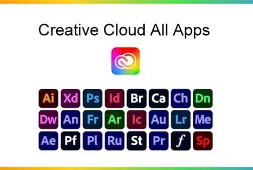 Image of Creative Cloud 2025 software (Edition - Pre Activated) for Win OR MacOS M1, M2, M3, M4 | Perpetual (1 Device, Lifetime) | New Version | Genuine | LIFETIME VALIDITY- NO EXPIRY (Photoshop, Lightroom, Premiere Pro, Illustrator, Acrobat Pro, After Effect