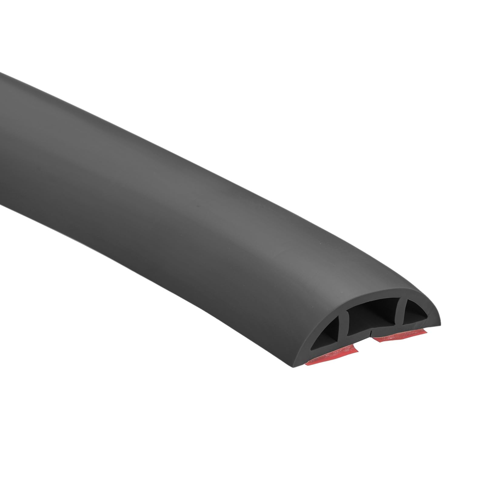 uxcell D30 6.6ft Floor Cord Cover, PVC Cord Cover Floor, Wire Cover for Extension Cords Protect Wires & Prevent Cable Trips