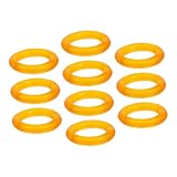 Abbastanza per l'uso: questo set garantisce un numero sufficiente di anelli avvolgitori per bobina per durare attraverso progetti di cucito, sostituzione dell'anello del della ruota di frizione, anello di gomma della macchina da cucire