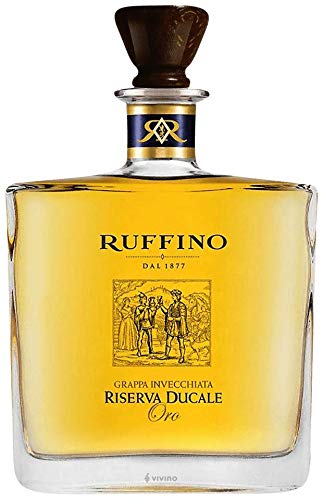 Le vinacce da cui questa grappa nasce provengono infatti dalla vinificazione di Riserva Ducale Oro, il celebre Chianti Classico Riserva prodotto da Ruffino fin dal 1947.