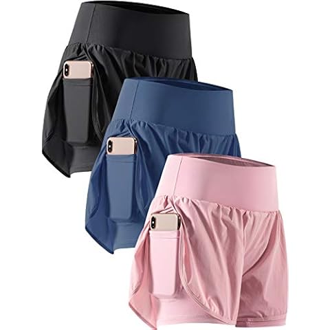 CADMUS 2 in 1 Women's Workout Shorts Cover