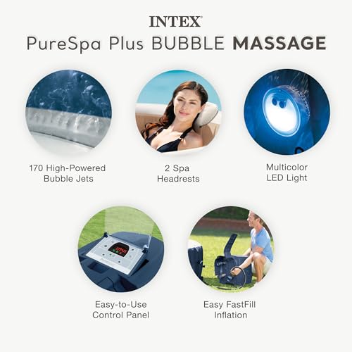 Intex PureSpa hot tub luxury