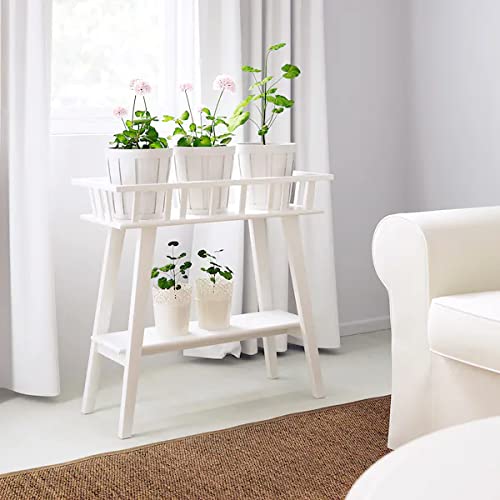 IKEA LANTLIV　プラントスタンド　ホワイト IKEA LANTLIV Plant Stand, White Color 68 cm (26 ¾