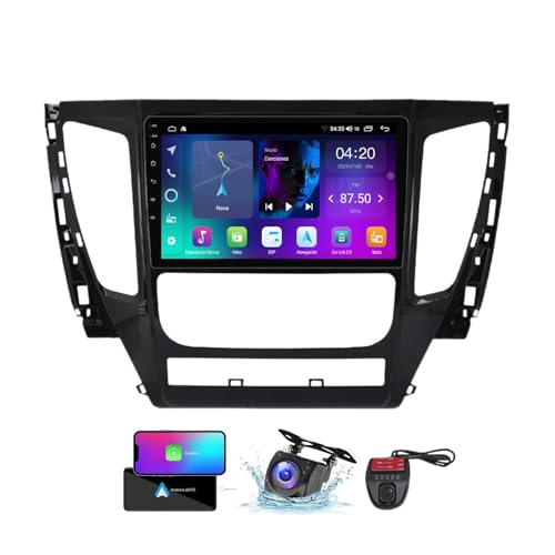 Android 13 Car Radio Stereo 2 DIN für Mitsubishi Pajero Sport 3 2016-2018 mit