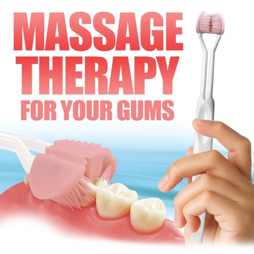 SMILE SAVER 360° Therapeutic Gum Massage for Bleeding Gums & Sensitivity – Circulation Therapy for TMJ & Bruxism Tension – Professional Ultra-Soft Oral Massage Applicator for Sensory Care & Recovery