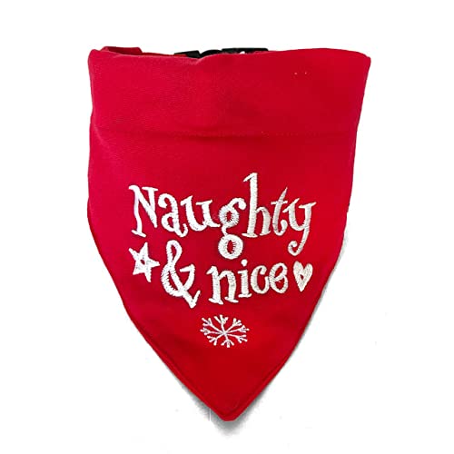 See full amazon price history chart for That Dog In Tuxedo Christmas Dog Bandana - Naughty & Nice (Red, Size S) That Dog In Tuxedo Christmas Dog Bandana - Naughty & Nice (Red, Size S) (B09MQN3MX5) Amazon Price History, Amazon Price Tracker