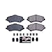 Power Stop Z23-1273 Front Z23 Carbon Fiber Infused Ceramic Brake Pads with Hardware For Town & Country | Dodge Grand Caravan Journey Nitro | Jeep Liberty Wrangler | VW Routan [Application Specific]