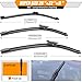 AUTOBOO 3-Pack Windshield Wiper Blades for Ford Explorer 2011-2020 2021 2022 2023 2024, Original Equipment Replacement 26